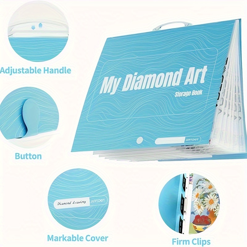 1pc A1 Diamond Art Folder Storage Book For Diamond Painting With