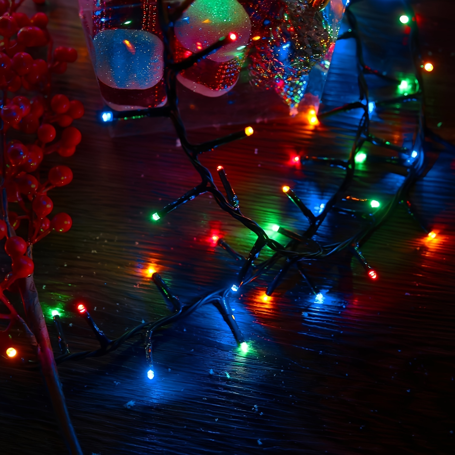 100/130/160leds String Lights Christmas Light Outdoor - Temu