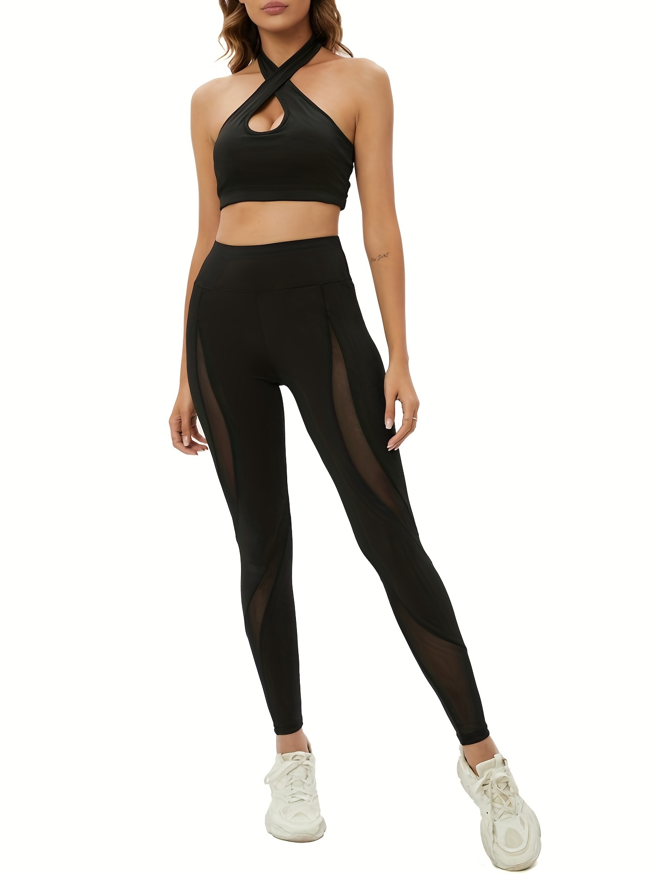 Slim Fitted Two-Piece Workout Set