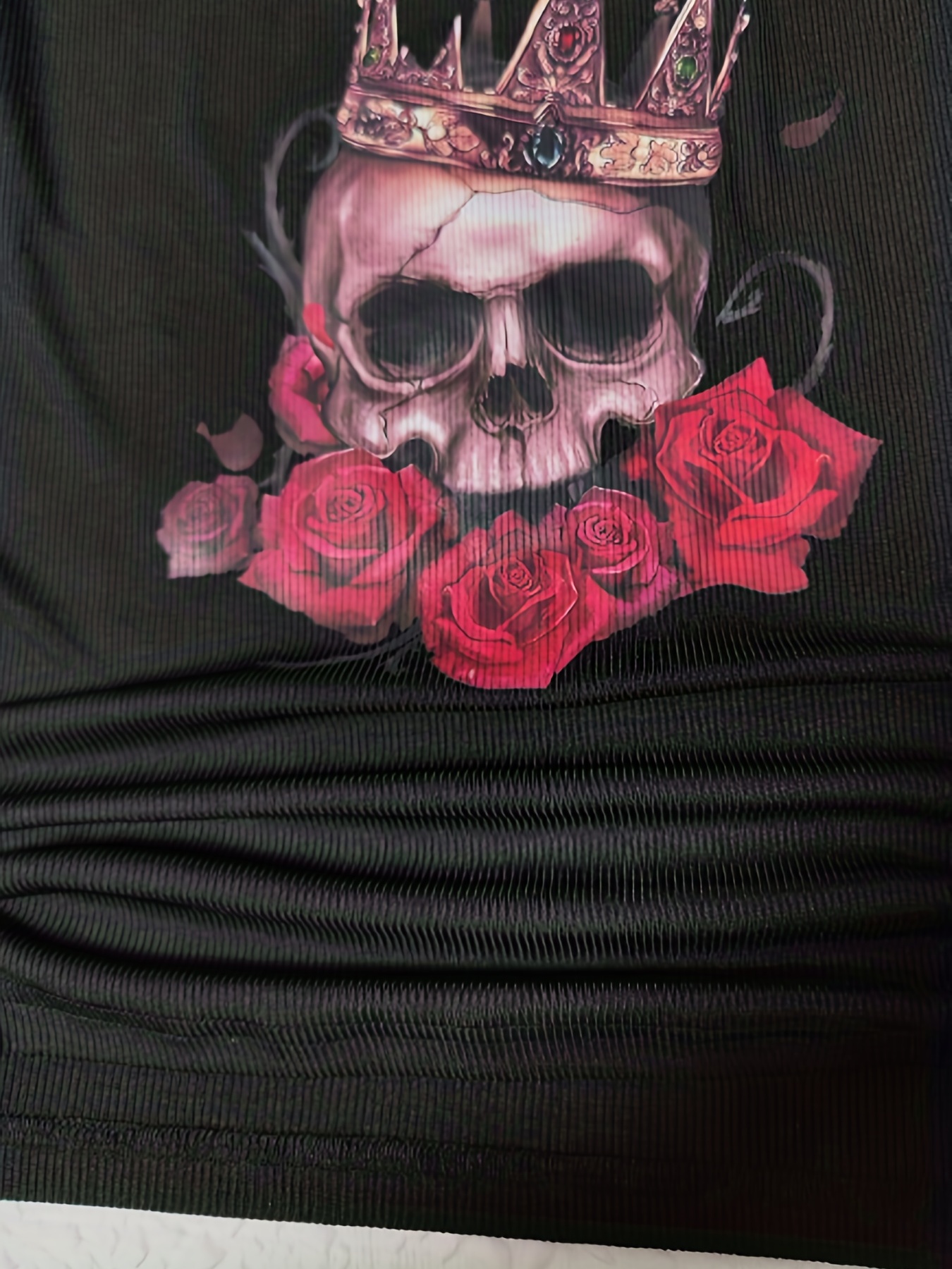 Rose Crowned Skull T-Shirt