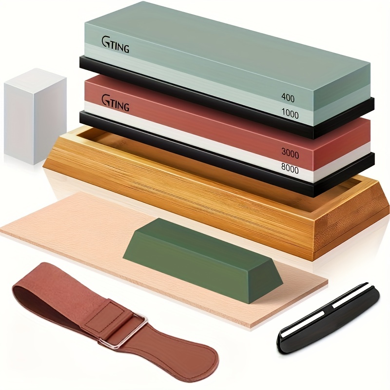 Knife Sharpening Stone Set – Curated Kitchenware