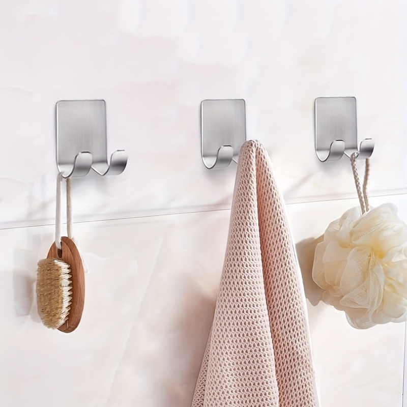 Adhesive Razor Holder Wall Mounted Bathroom For Shower Hook Rack