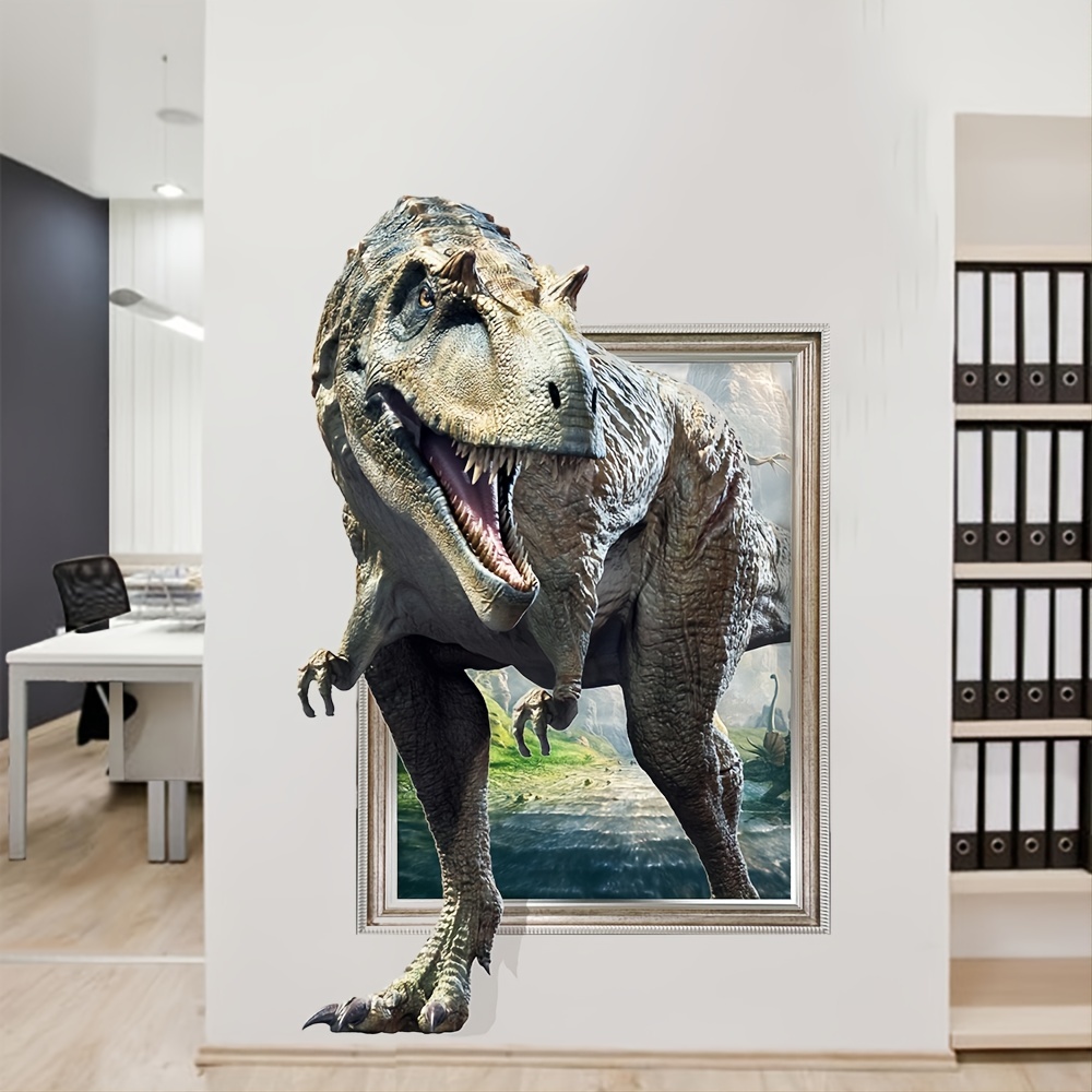 1Set 3D Dinosaur Wall Decals for Kids Nursery - Shop on Our Store Now!