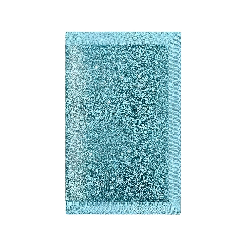 Porte-monnaie enfant en coton bio bleu guépard - Sao-Bio