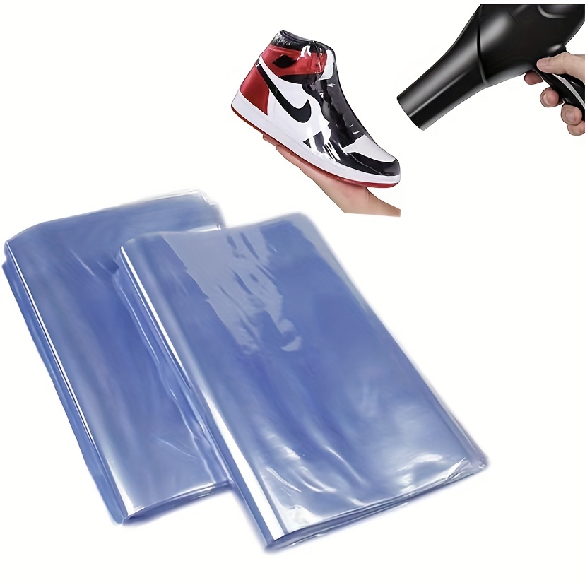 Pvc Heat Shrink Bag Dustproof Anti-oxidation Hot Sealing Film Home Shoe Storage  Bags Transparent Sealing Film - Temu