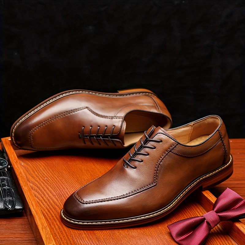 Scarpe Oxford Uomo, Scarpe Vestito Lacci Uomo, Abbigliamento Formale  Affari, Cravatta Bianca, Cravatta Nera, Matrimonio Cravatta Nera Opzionale  - Scarpe Uomo - Temu Italy