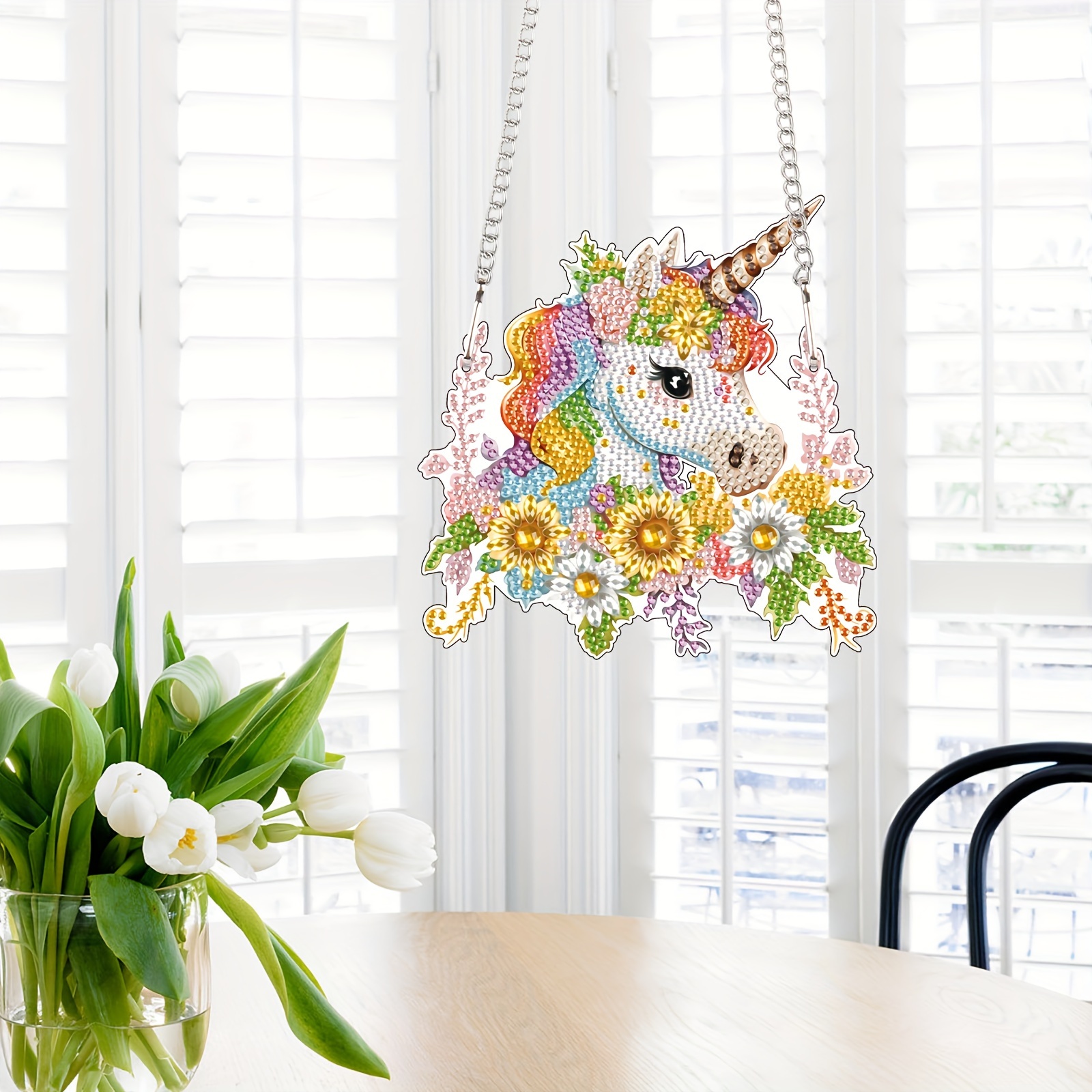 Diamond Painting Kits Hanging Pendant unicorn Diamond Art - Temu