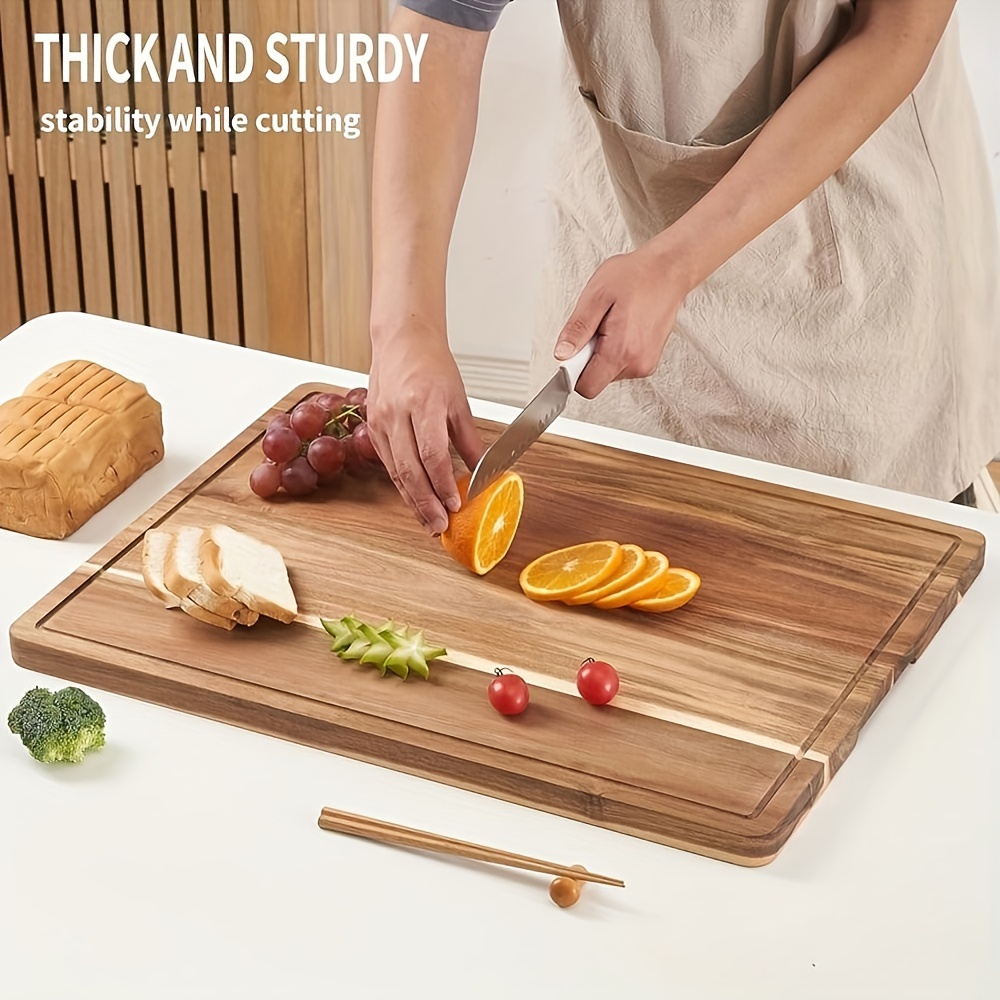 Halloween Bamboo Cutting Board, Three Layer Thickened Wooden Chopping Board,  Food Serving, Tray Funny Decorative Cutting Board, Kitchen Supplies,  Halloween Decoration, Christmas Gift, Housewarming Present, Halloween Decor  - Temu