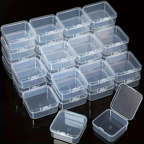 Small Plastic Boxes, Mini Storage Containers, Small Rectangle Plastic Clear  Beads Storage Containers Small Items, Crafts, Jewelry, Hardware, - Temu  Switzerland