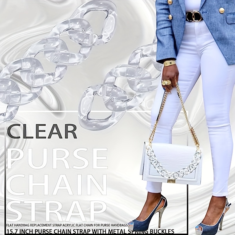 Acrylic Extension Chain Handbag Replacement Strap DIY Accessories