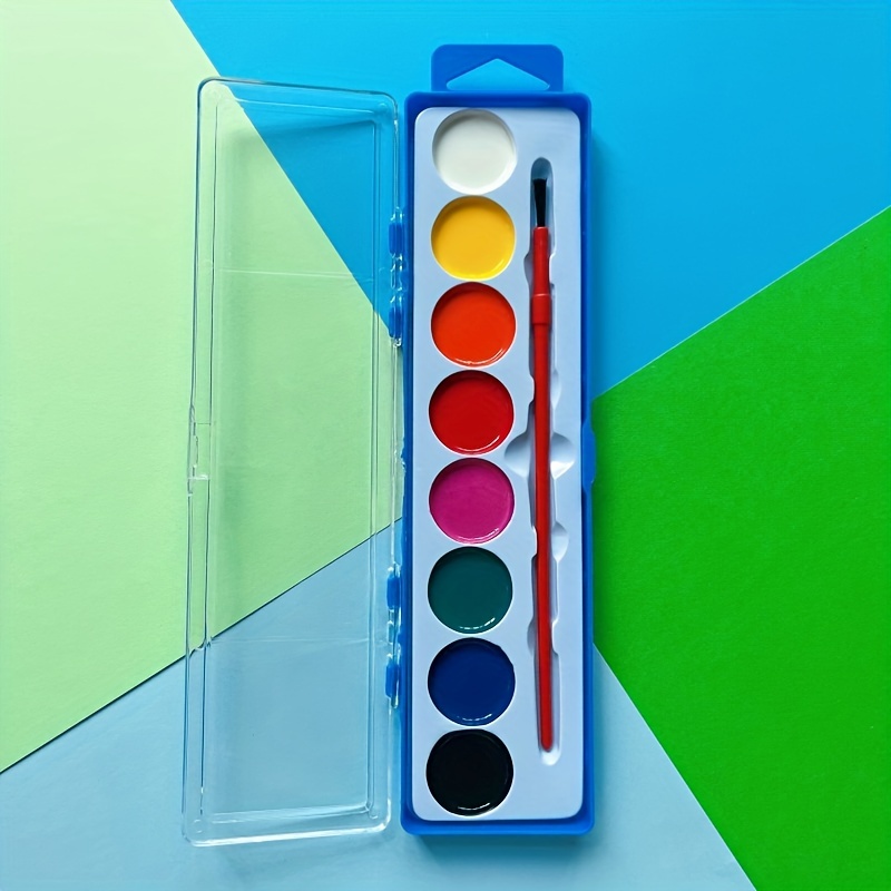 8 color Children's And Adult Watercolor Set Color Palette - Temu