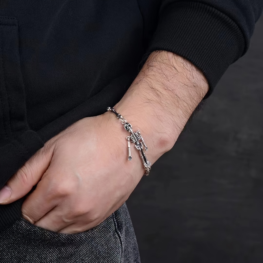Men's Bracelet Spine Shaped Brass Bracelet for Men and Women Mens Jewelry  Adjustable Brass Bracelet for Men Spine Chain Bracelet 