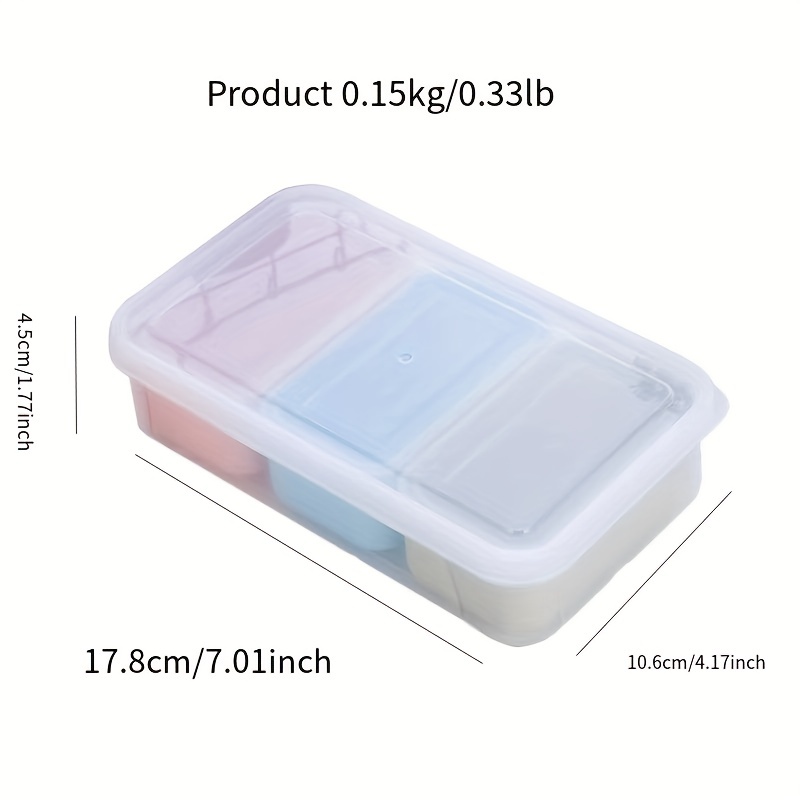 2pcs Reusable Meal Prep Food Storage Containers with Lids Airtight BPA-Free  Stackable Plastic Food Containers for Pantry