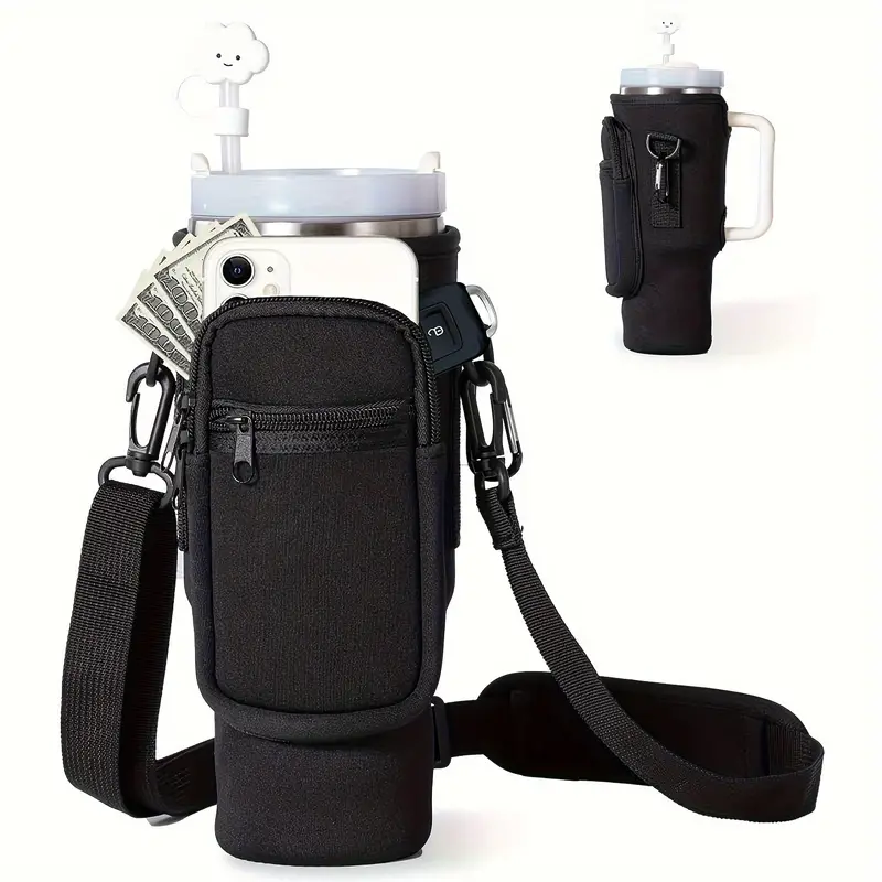$13.99 Water Bottle Carrier Bag for Stanley Quencher H2.0 40oz