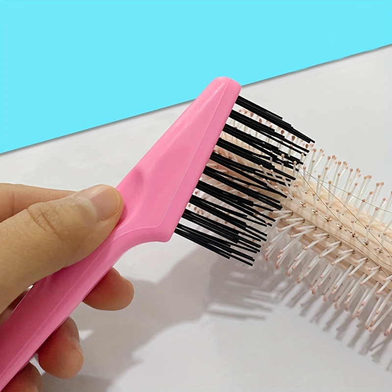  Cepillo secador de pelo en uno, cepillo secador de pelo 4 en 1,  voluminizador para mujeres, cepillo de aire caliente de iones negativos con  pinzas para el cabello, peine de masaje