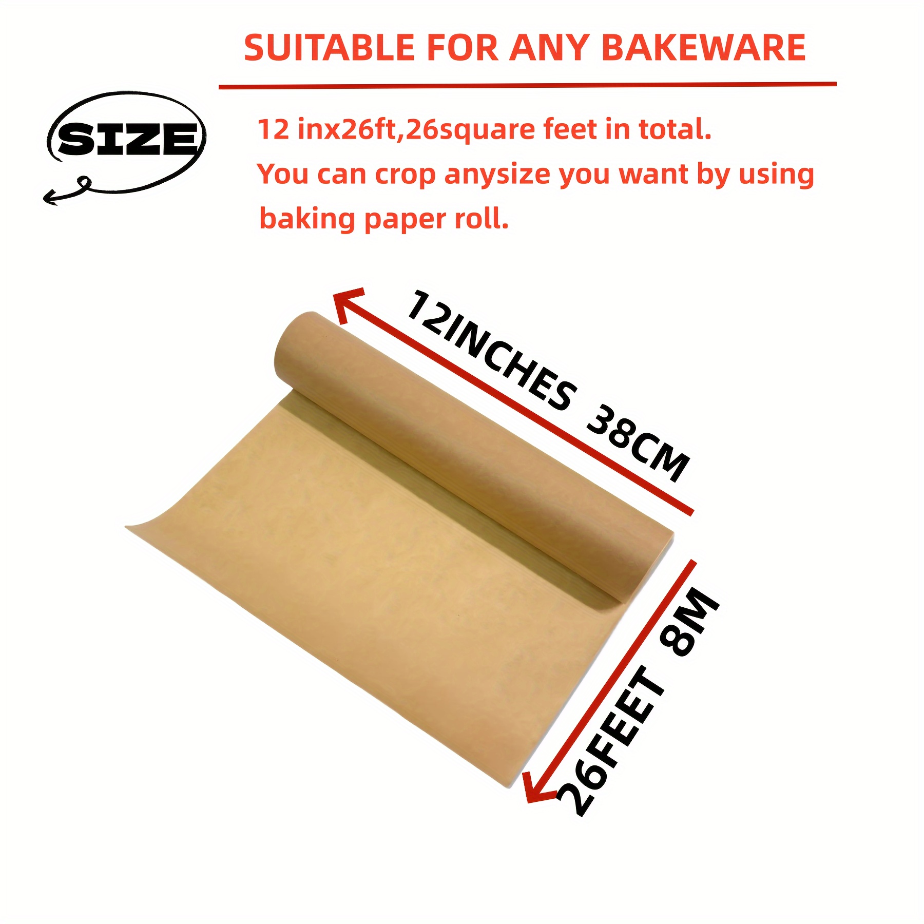 Unbleached Parchment Paper Baking Sheets Precut Non stick - Temu