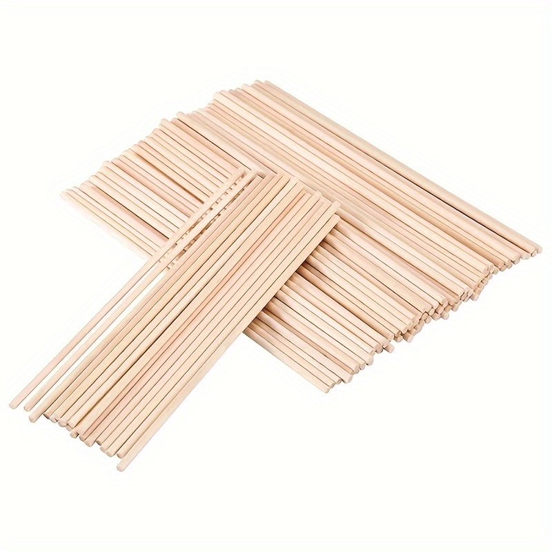 Pin Nail Rods Wooden Sticks Wood Pin Nail Rods For Crafts - Temu