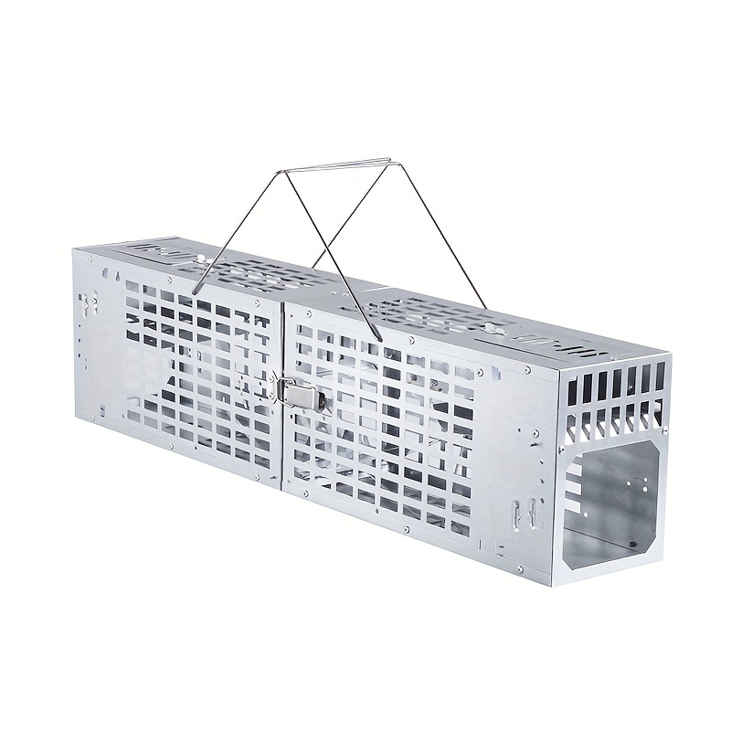 Advanced Double Door Rodent Animal Cage Humane Live Mouse - Temu