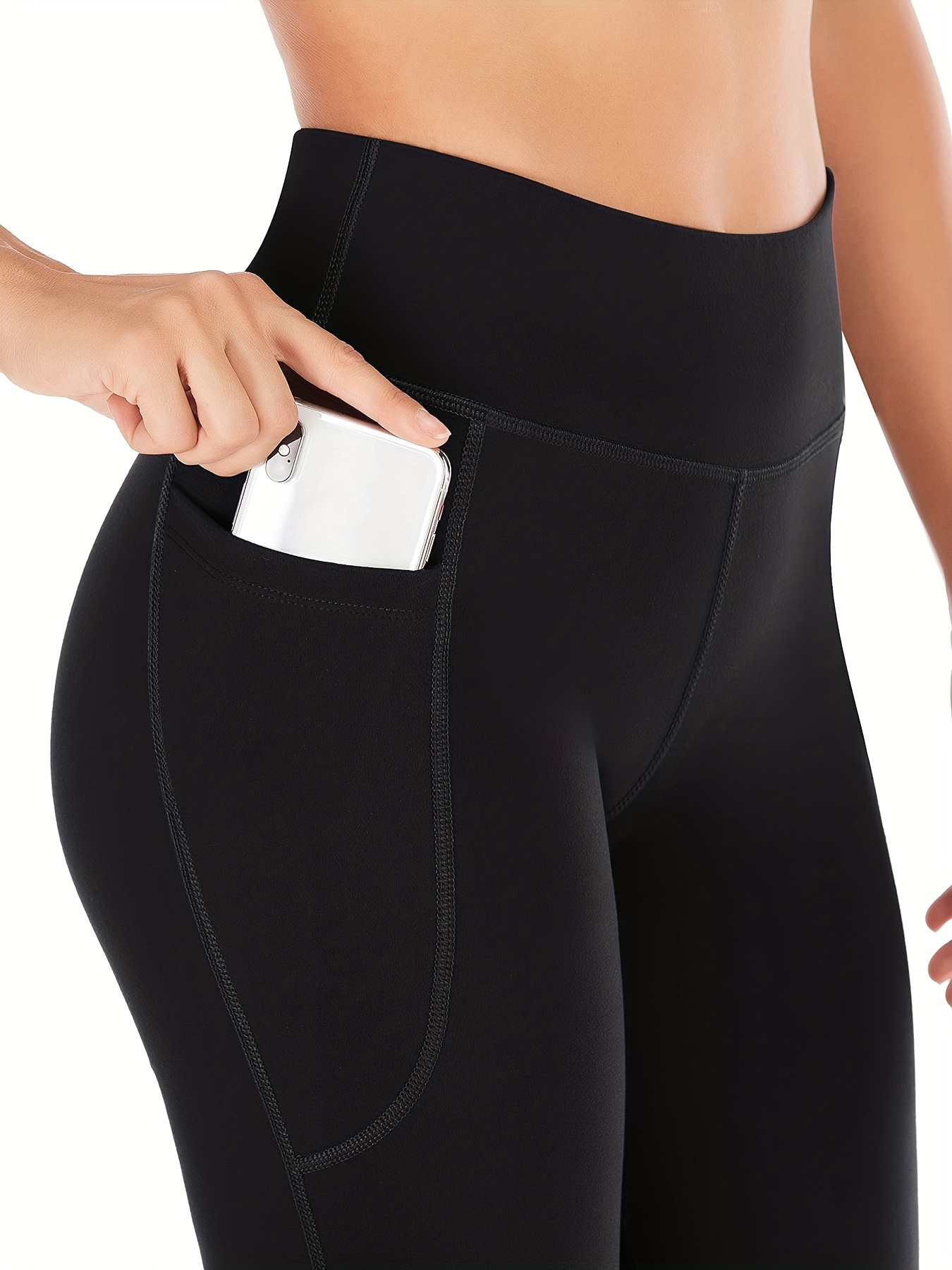 Women's Yoga Pants Bootcut Yoga Flare Pants Pockets High - Temu Canada