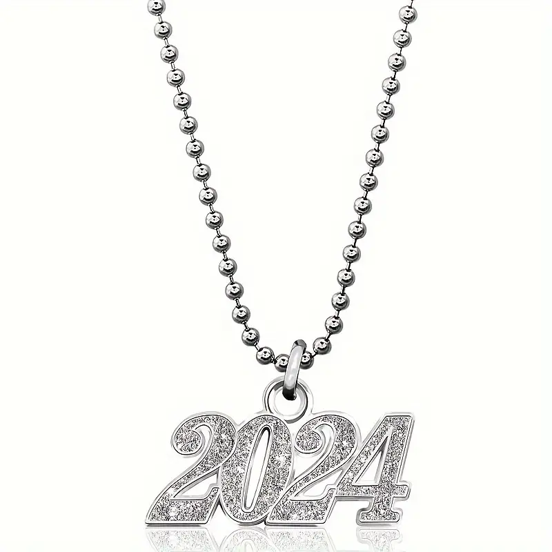 1pc/1pair 2024 Tassel Pendant Necklace, Dangle Earrings, Christmas Gift Jewelry, Jewels,Temu