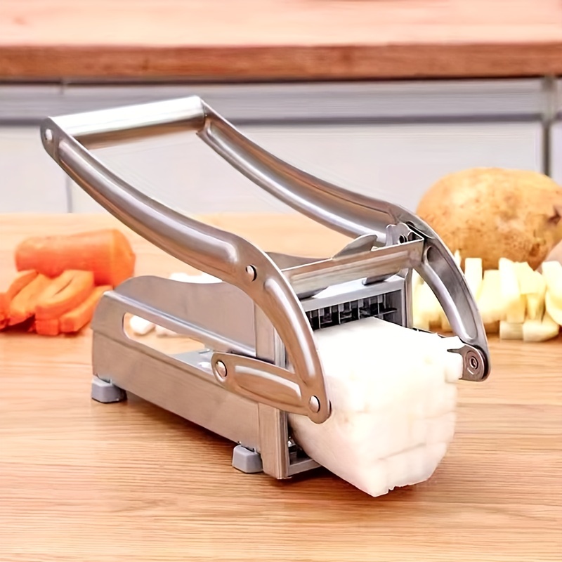 Potato Lattice Maker Stainless Steel Wavy Chopper Potato - Temu