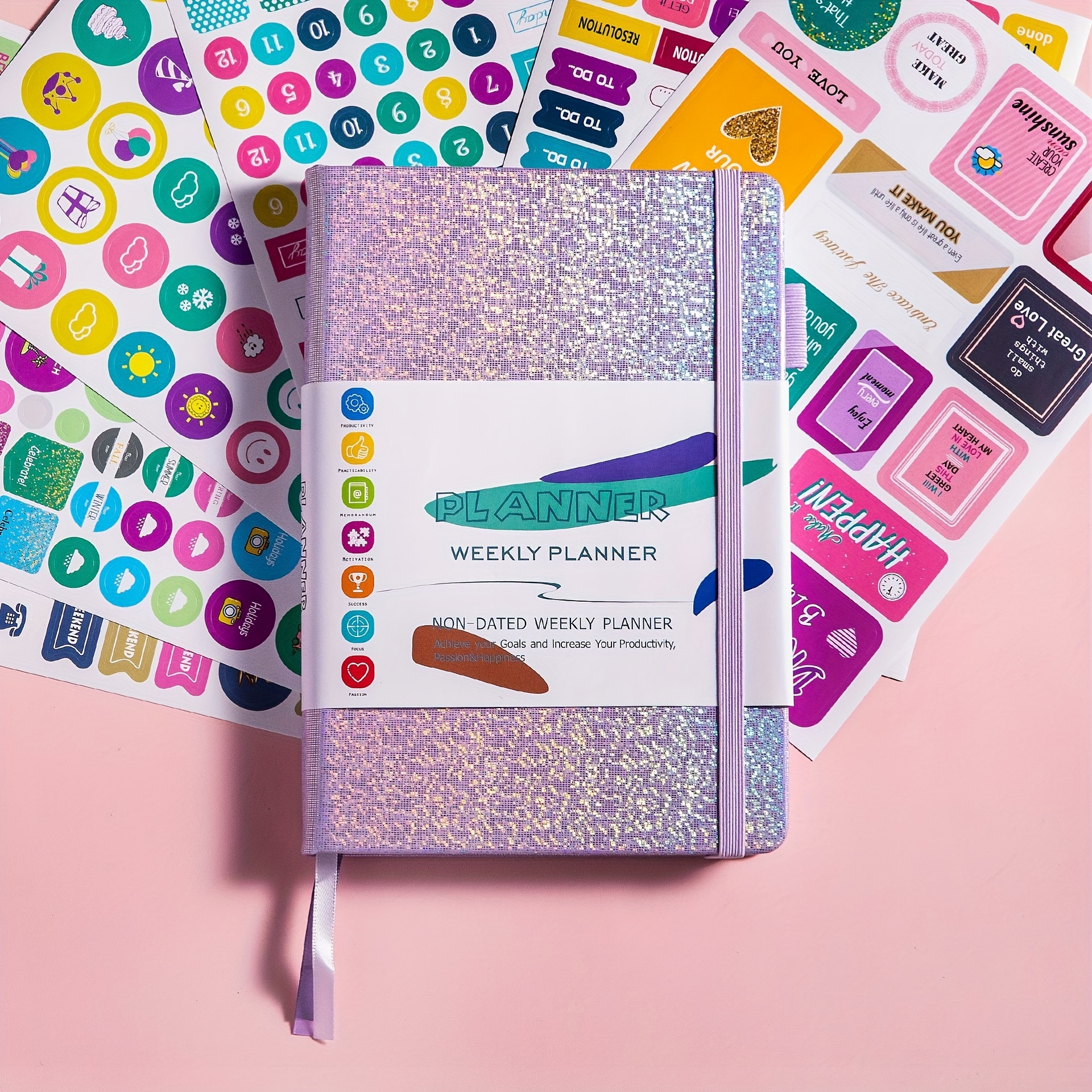 Glitter Planner - Temu