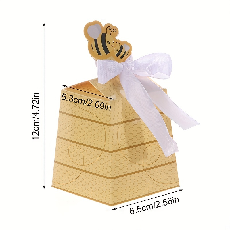 36 Pcs Honey Bee Candy Boxes Beehive Gift Boxes sunflowers Treat Boxes Bee  Party Boxes Favors Bee Party Favor Bags Bee Candy Bags for wedding Kids