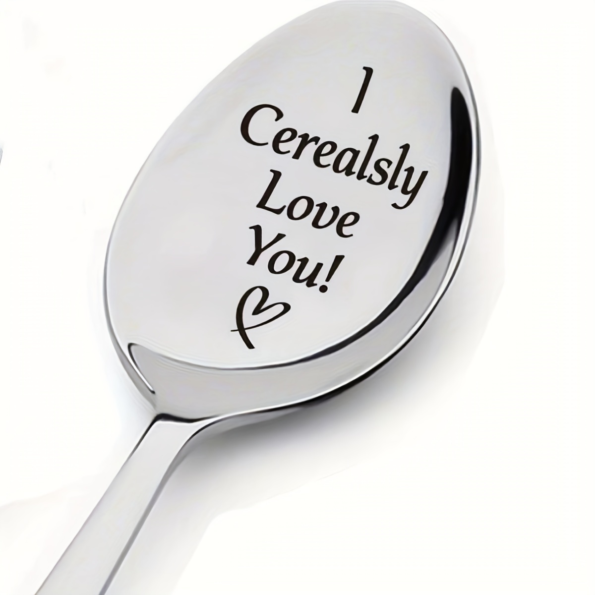 I Cerealsly Love You Engraved Cereal Spoon Wedding Present - Temu