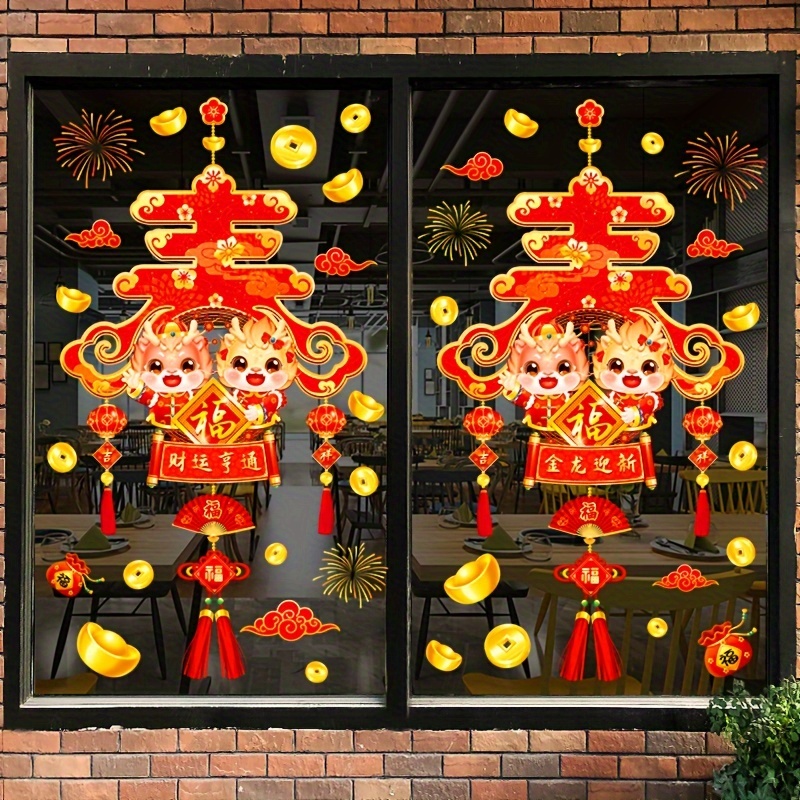Chinese New Year Decorations 2024 Housewarming Traditional Japanese Dragon  Year Decor Asian Spring Festival Wall Home Ornament - AliExpress