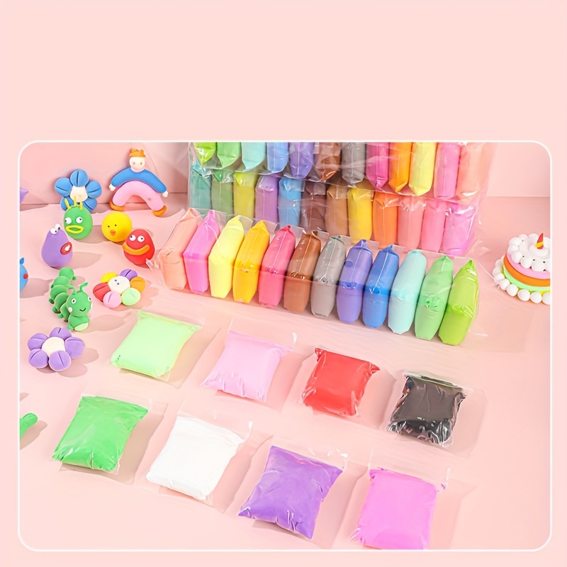 32 Colors Air Dry Clay, Magic Clay With Tools, Ultra Light Modeling Clay,  Diy Colored Clay, Check Out Today's Deals Now