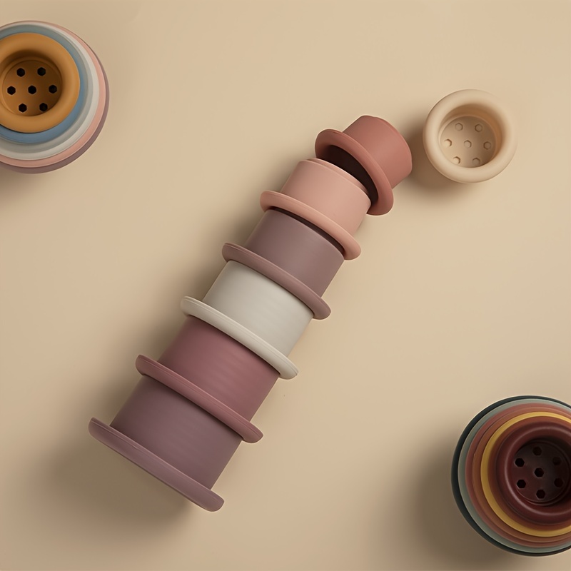 Jouets de tasses empilables pour bébés jouet de puzzle pour - Temu France