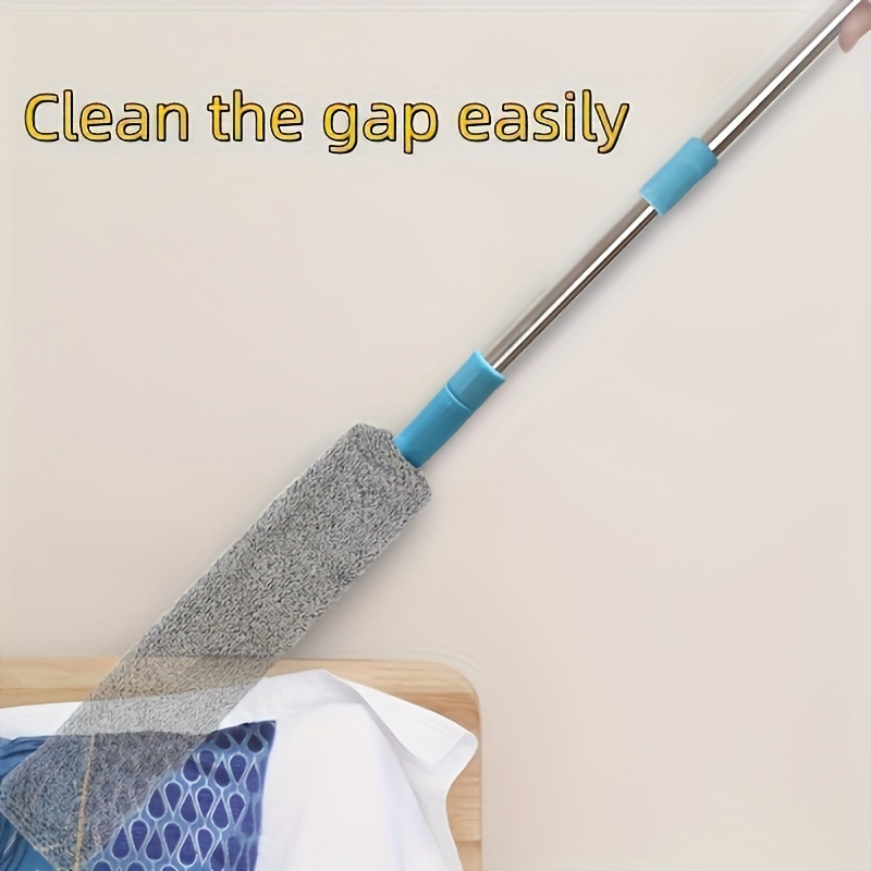 Retractable Gap Dust Cleaner Brush - 51'' Long Handle, Extendable &  Bendable, Washable Microfiber Cleaning Tool for Cleaning Sofa, Bed,  Furniture