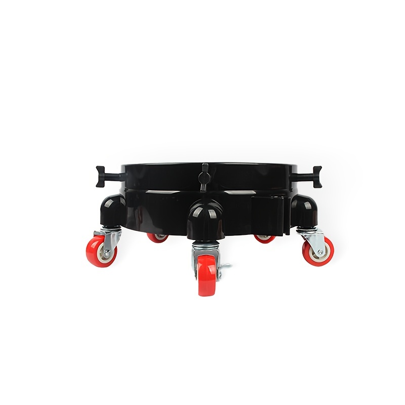 New Bucket Pulley Base With Moving Universal Wheel With - Temu