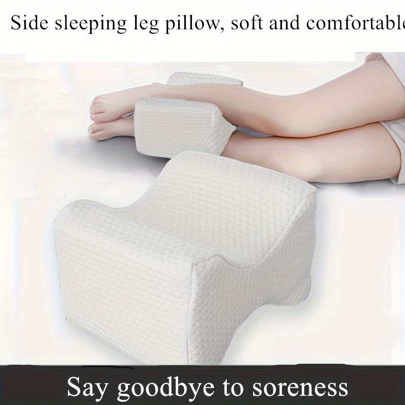 Leg And Knee Foam Support Pillow Leg Pillow For Sciatica - Temu