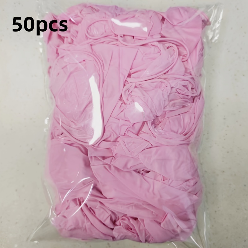 Guantes de nitrilo negros Talla M, 100 pz – Rosa Pink