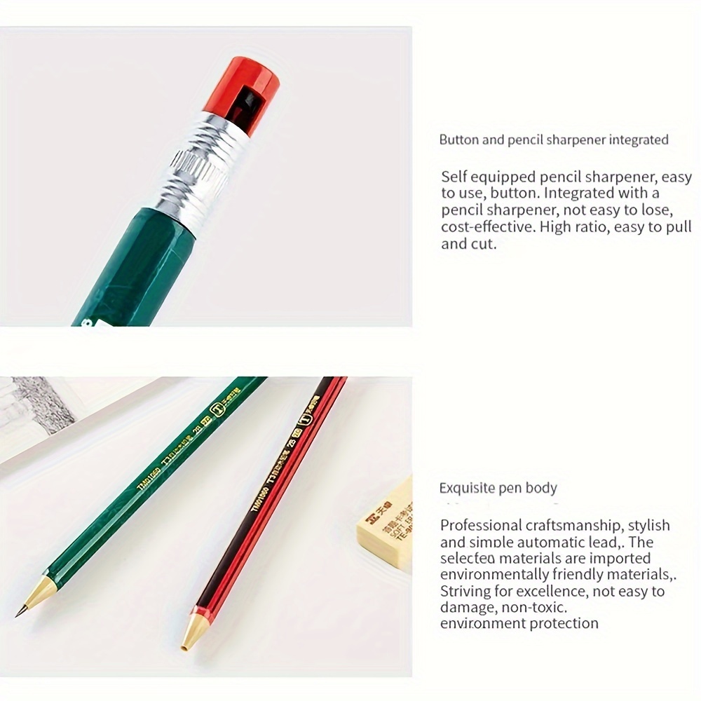 Creative Cute Color Mechanical Pencils Students Writing - Temu
