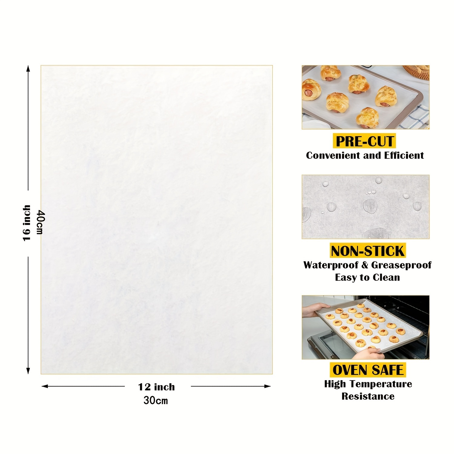 Lomines Parchment Paper Roll Sheets For Baking Parchment - Temu