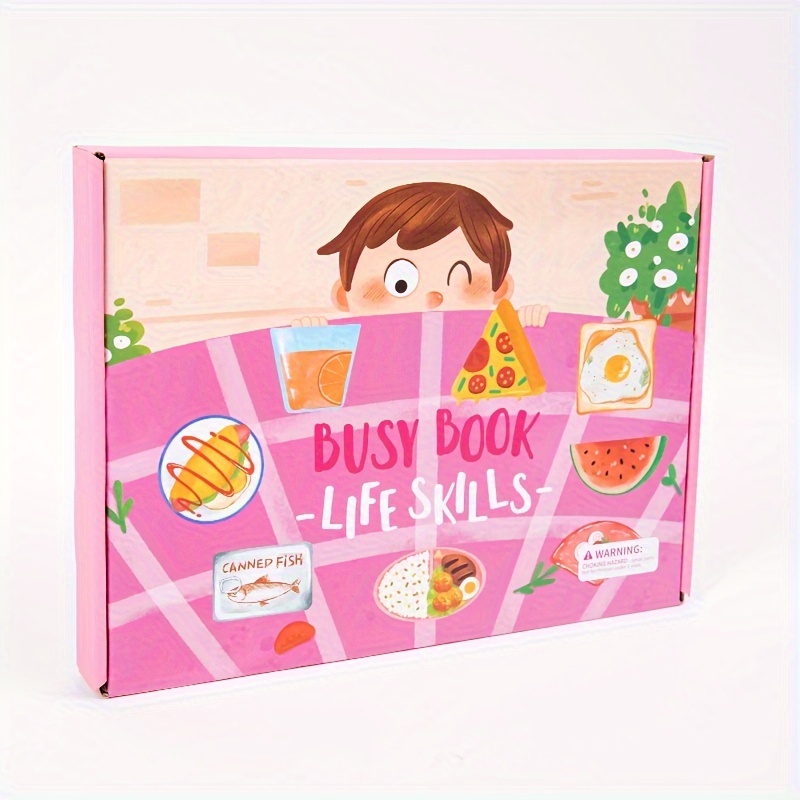 TOY Life 2 libros suaves para bebés de 0-3-6-12 meses, juguetes Montessori  para bebés de 1 año de edad, libros de tela arrugada para bebés, libros