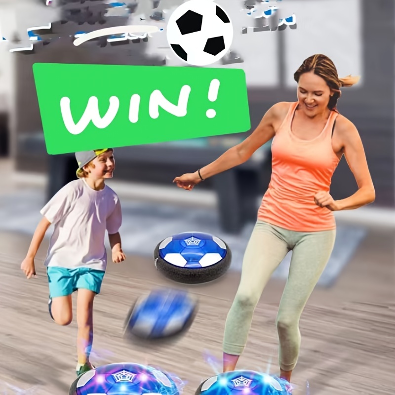 HIDMED Air Power Football Soccer Children with LED Lighting and