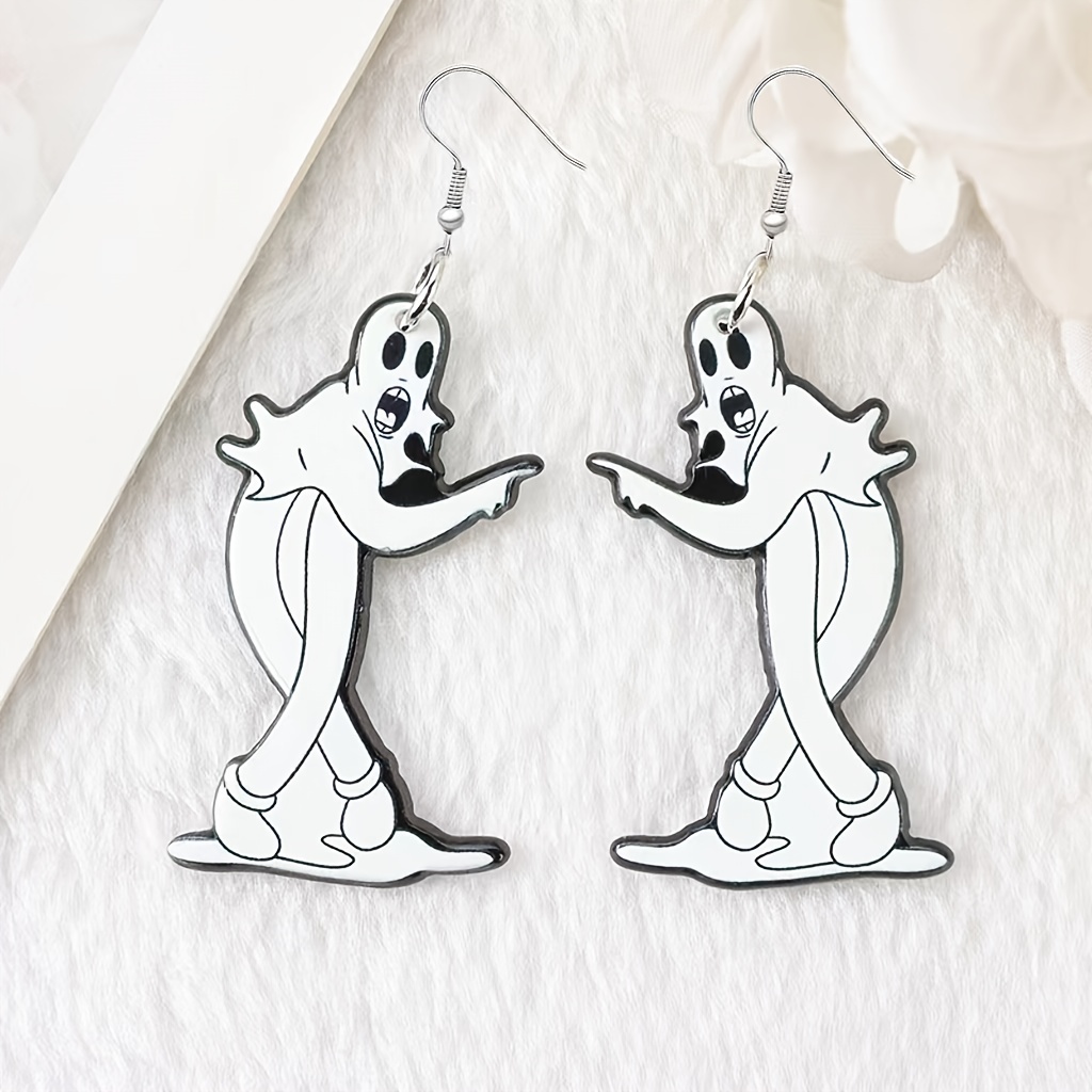 Cute Clown Drop Hook Earrings Exquisite Simple Jewelry - Temu Canada