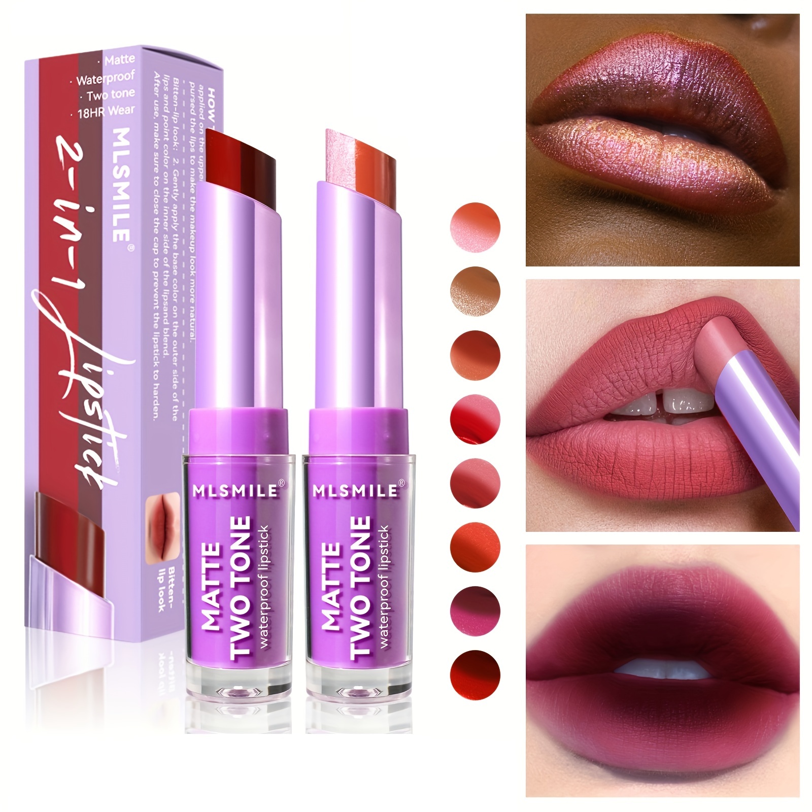 3 unidades de bálsamo labial que cambia de color, lápiz labial mágico  coreano, cambio de color, tinte de labios tintado, bálsamo de brillo de  manchas de larga duración, impermeable, hidratante de cristal de gelatina,  juego de lápices labiales  