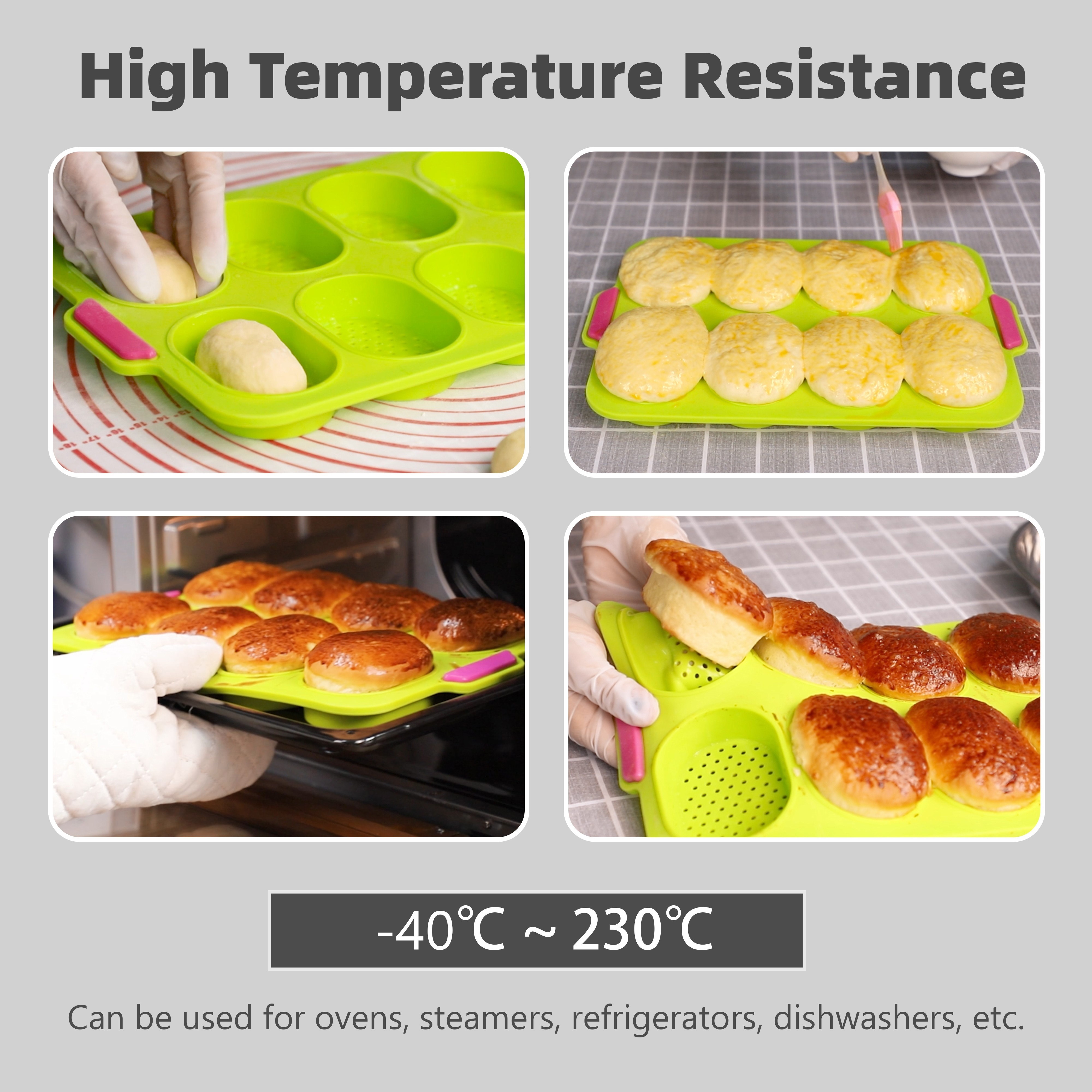 8-Cavity Mini Loaf Pan