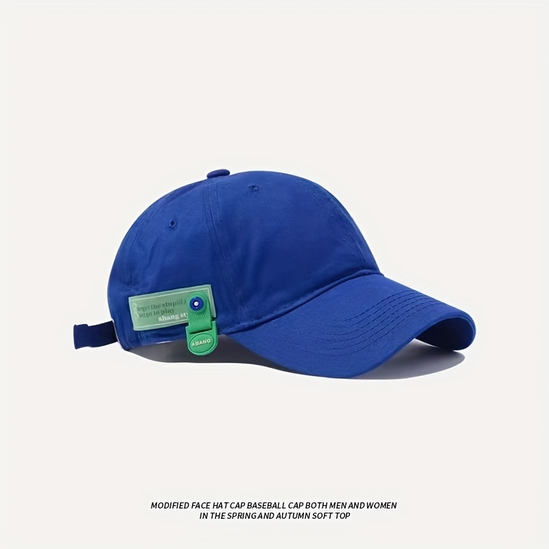 unisex Korean Casual Versatile Sport Hat, Long Brim Sunscreen Trendy Baseball Hat, Kpop All Match Adjustable Baseball Temu