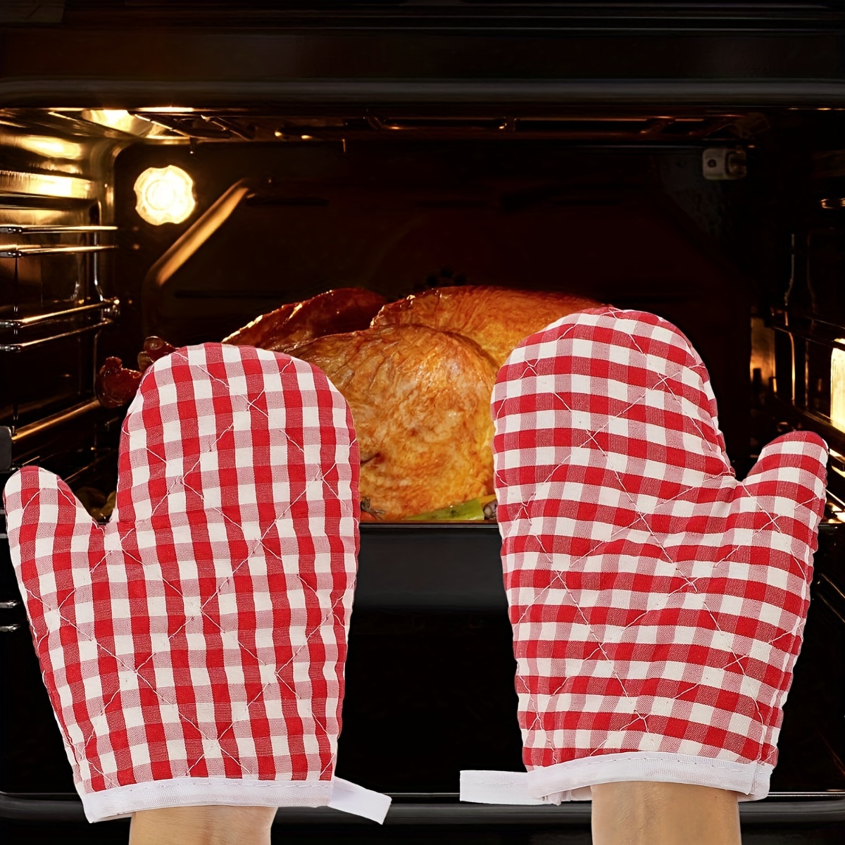 Kids Oven Mitts For Children Play, Kitchen, Microwave Oven Gloves, Kitchen  Baking Mitts, Checkered Heat Resistant, Kitchen Mitts For Safe, Kitchen  Utensils, Cooking Utensils, Baking Tools - Temu Germany