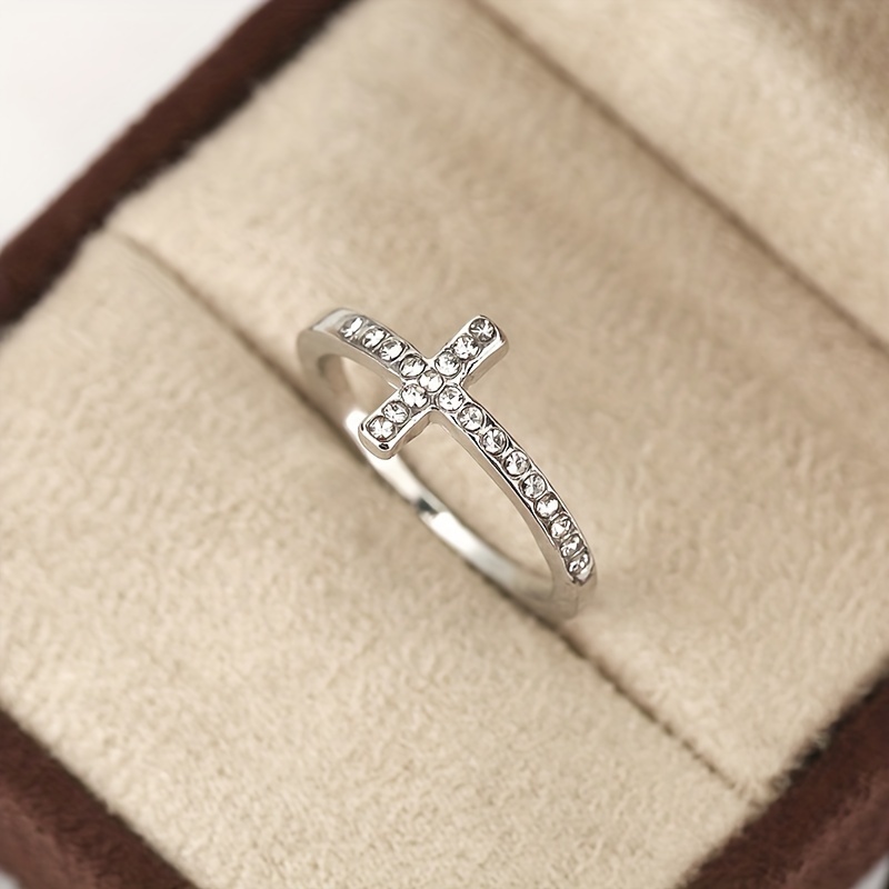 Cross Rings For Women - Temu