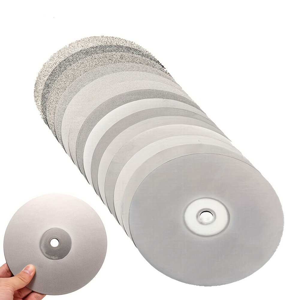 Aluminum Polishing Disc Flat Abrasive Wheel For Gemstone - Temu