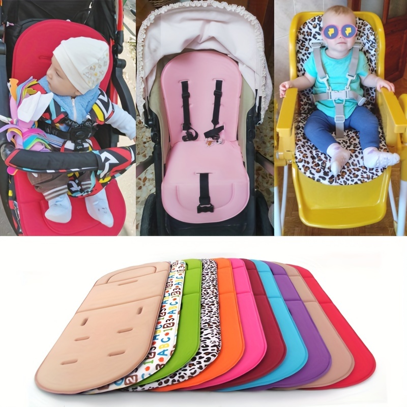 Coussin de poussette pour bébé, matelas de chariot, doublure de siège,  tapis