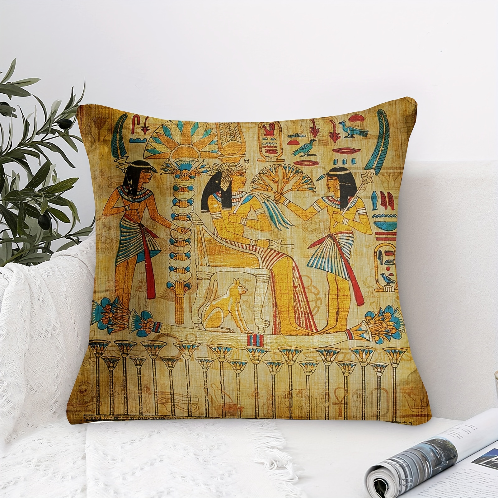 1 Pz Egitto Vecchio Papiro Egiziano Antico Dipinto Vintage - Temu Italy