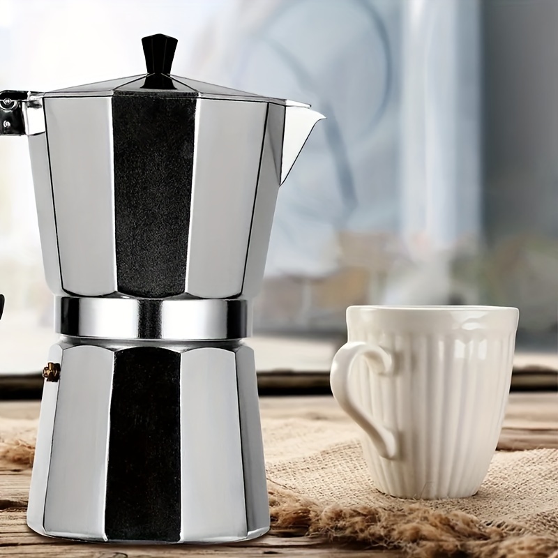 Comprar Cafetera espresso Moka de inducción con válvula de presión