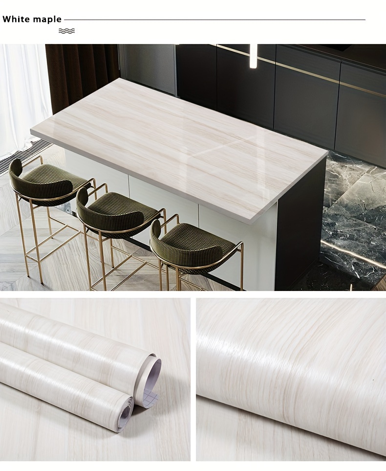 Self adhesive Wallpaper Wood Grain Contact Paper Peel And Temu